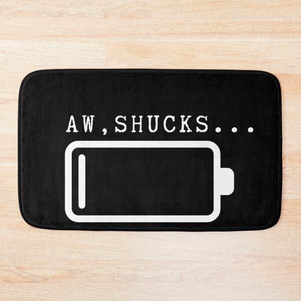 Item preview, AW SHUCKS (BATTERY) designed and sold by saraevscreen.