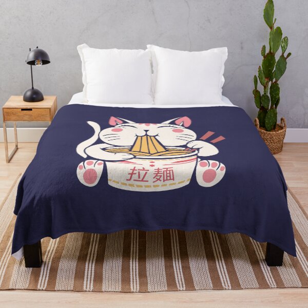 Item preview, Cute Kawaii Chubby Cat Eating Ramen Noodles Cup Noods Lover designed and sold by OnepixArt.