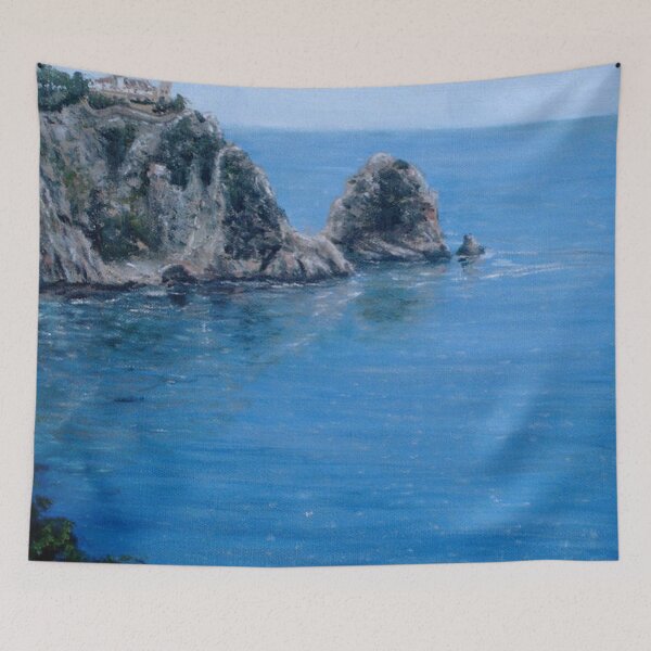 Item preview, CAP LA NAO, JAVEA, SPAIN, VIEWED FROM COSTA NOVA designed and sold by Mackenzie Moulton International Artist .