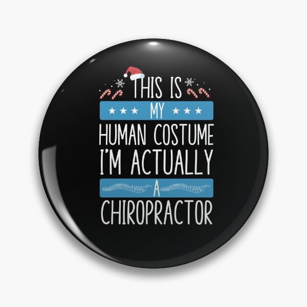 Item preview, This is human costume with Santa's Hat  funny Chiropractic Christmas designed and sold by patroart.