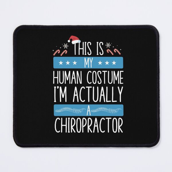 Item preview, This is human costume with Santa's Hat funny Chiropractic Christmas designed and sold by patroart.