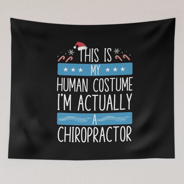 Item preview, This is human costume with Santa's Hat  funny Chiropractic Christmas designed and sold by patroart.