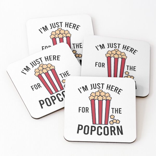 Item preview, I'm Just Here For the PopCorn designed and sold by print hasan.