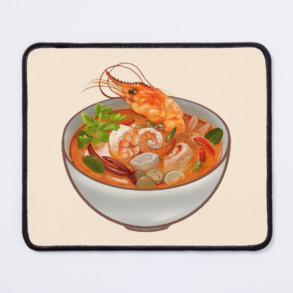 Item preview, Thai Spicy Sweet and Sour Shrimp Tom Yum Goong Soup designed and sold by Alicia Chee.