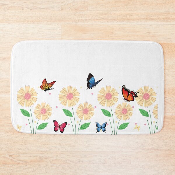 Item preview, Flower and Butterfly Design designed and sold by Fatbread.