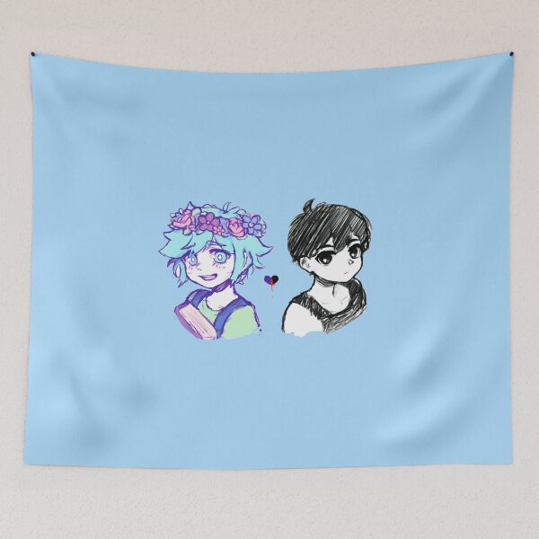 Item preview, Basil And Omori Doodle Tshirt - Basil And Omori Doodle Sticker designed and sold by luxzone.