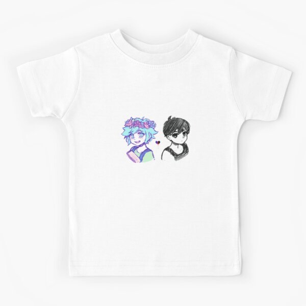 Basil And Omori Doodle Tshirt - Basil And Omori Doodle Sticker