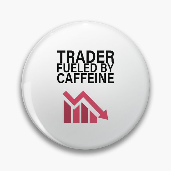 Artikelvorschau, Trader fueled by caffeine entworfen und verkauft von saulmedia.