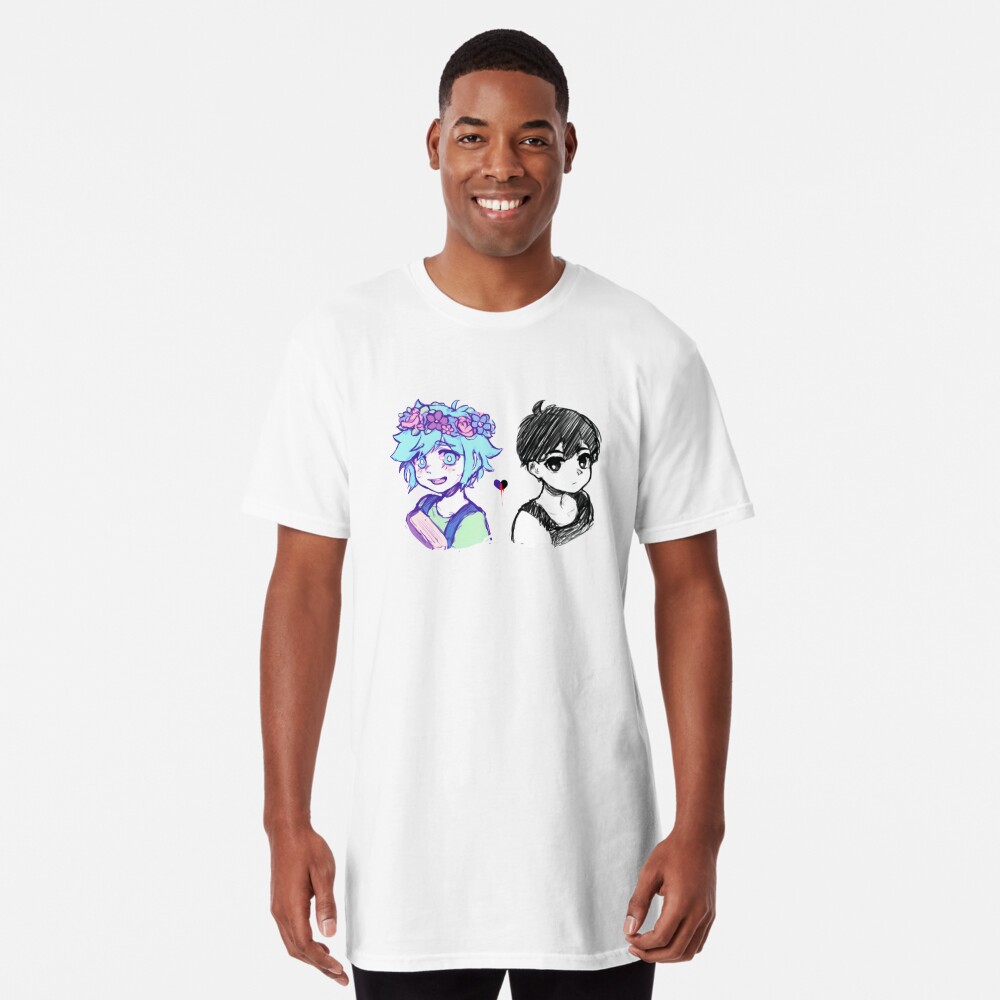 Basil And Omori Doodle Tshirt - Basil And Omori Doodle Sticker