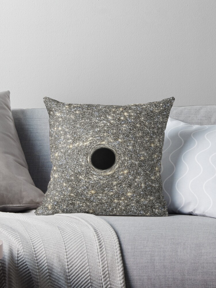 Pillow with hole top in the middle