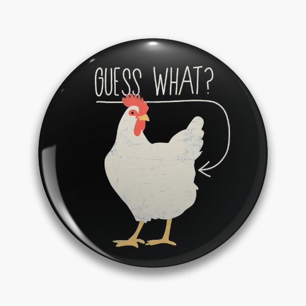 Item preview, Guess what - Chicken butt designed and sold by ValentinaHramov.