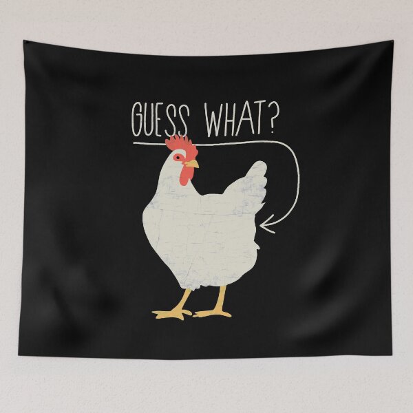 Item preview, Guess what - Chicken butt designed and sold by ValentinaHramov.
