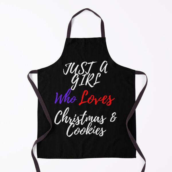 Item preview, Just A girl who loves christmas and cookies designed and sold by LaarajArt.