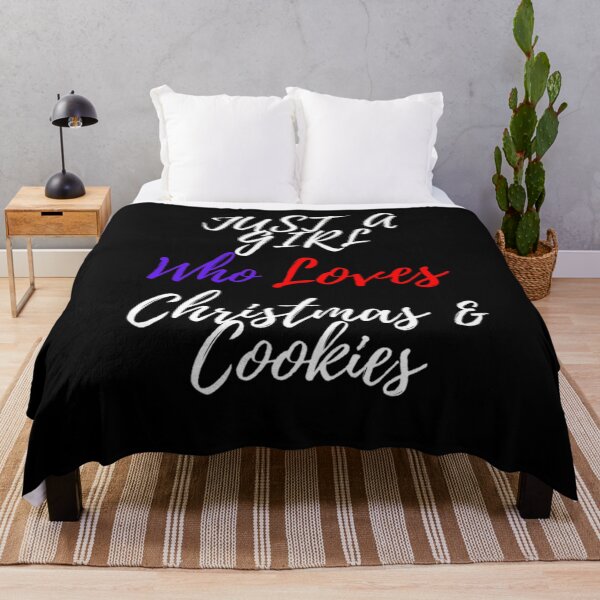 Item preview, Just A girl who loves christmas and cookies designed and sold by LaarajArt.