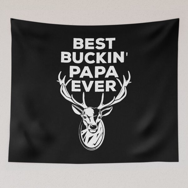 Item preview, Best Buckin' Papa Ever, Hunting Papa, Hunter Gifts for Papa, Buck Antlers Dad, Deer Hunting, Deer Hunter Papa, Hunting Papa Gift Ideas Shirt designed and sold by aymob.