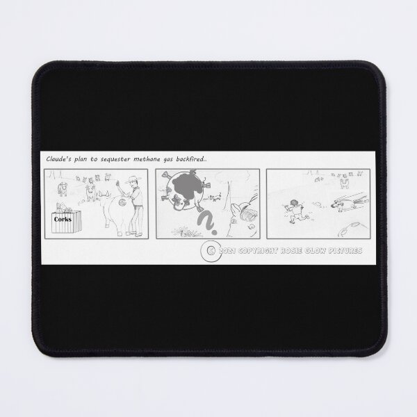 Item preview, Claude's plan to sequester methane gas backfired Comic designed and sold by RosieGlow.