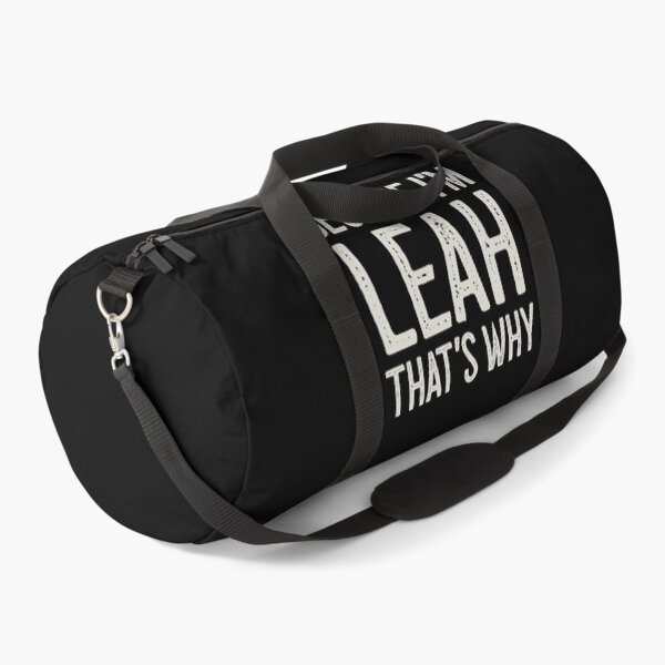Item preview, Because I’m Leah That’s Why Funny Personalized Name designed and sold by MariosNydras.