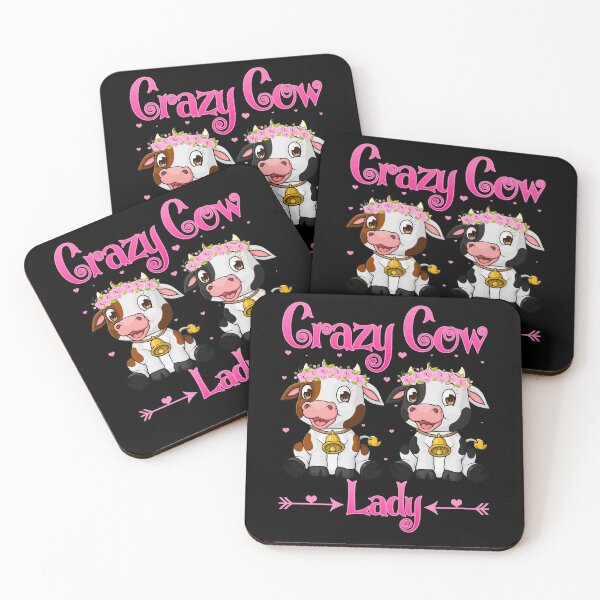 Item preview, Crazy Cow Lady Cow Lover Women designed and sold by BaseStore.