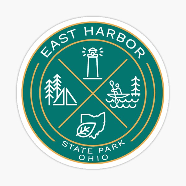 Item preview, East Harbor State Park Heraldic Logo designed and sold by VanyaKar.