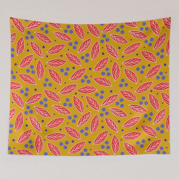 Item preview, Berries and Leaves designed and sold by anzelas.