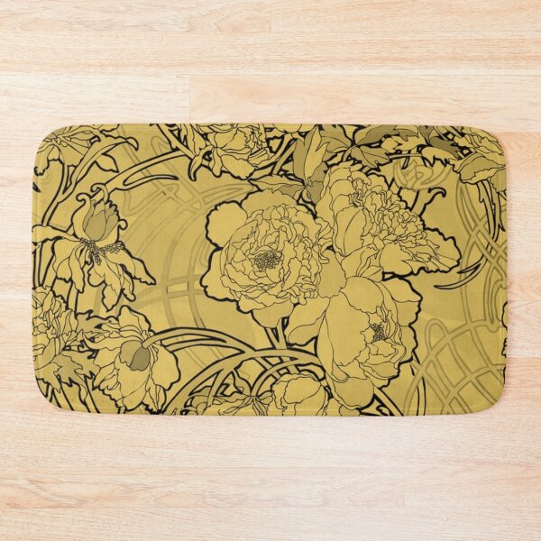 Item preview, alphonse  mucha - flowers yellow  designed and sold by kinsley45.