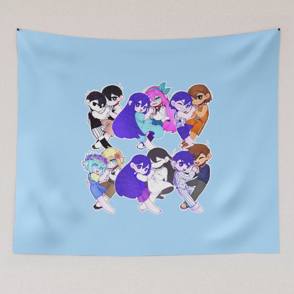 Aperçu de l'œuvre T-shirt Omori Fanart - Omori Anime Sticker créée et vendue par luxzone.