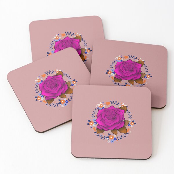 Item preview, pink rose designed and sold by hedatla.