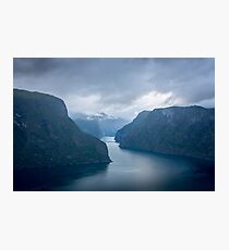 Sognefjord Landscape Photographic Print