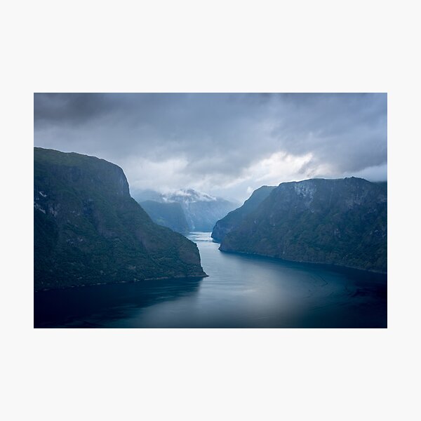 Sognefjord Landscape Photographic Print