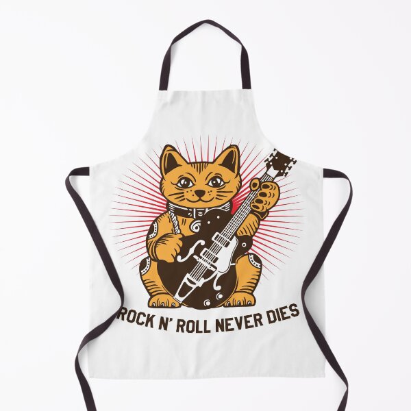 Item preview, LUCKY Maneki Neko ROCK N ROLL NEVER DIES designed and sold by Emil1993.