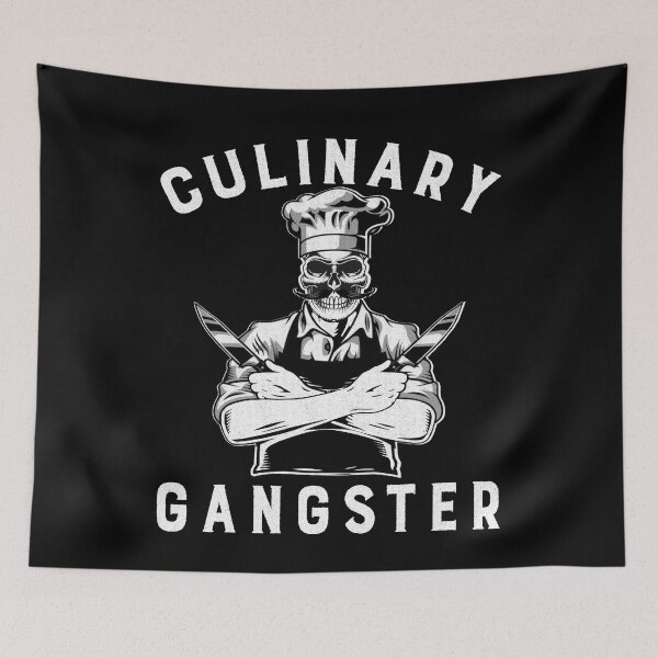 Item preview, Culinary Gangster Cool Cooking Guru Chef Life Kitchen Guru designed and sold by GraphifyArt.