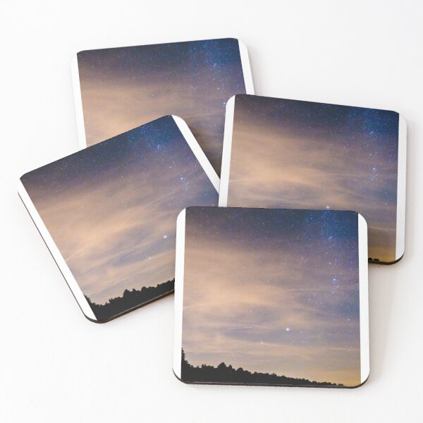 Item preview, Night Starry Sky Art Print designed and sold by Eva Vincent.
