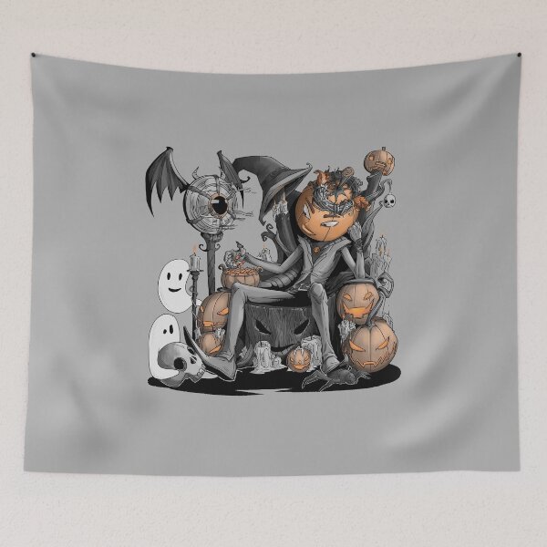 Item preview, Halloween king pumpkin head  designed and sold by StasCherkezov.