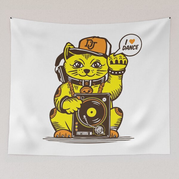 Item preview,  LUCKY Maneki Neko I LOVE DANCE designed and sold by Emil1993.
