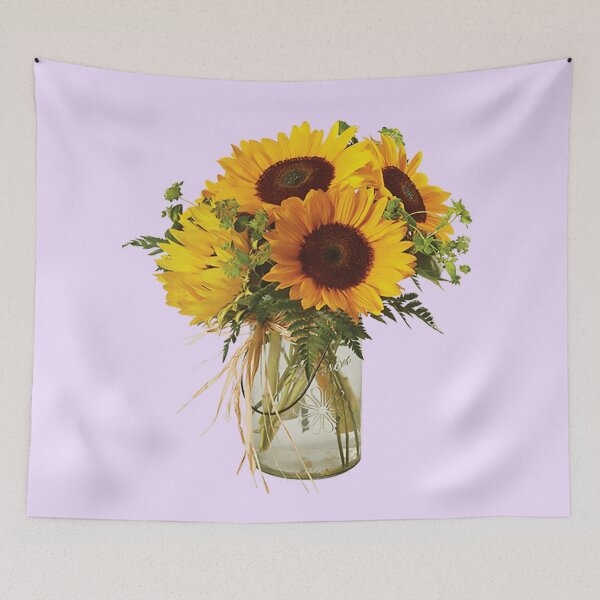 Item preview, Sunflowers in Mason Jar designed and sold by AlexandruStoian.