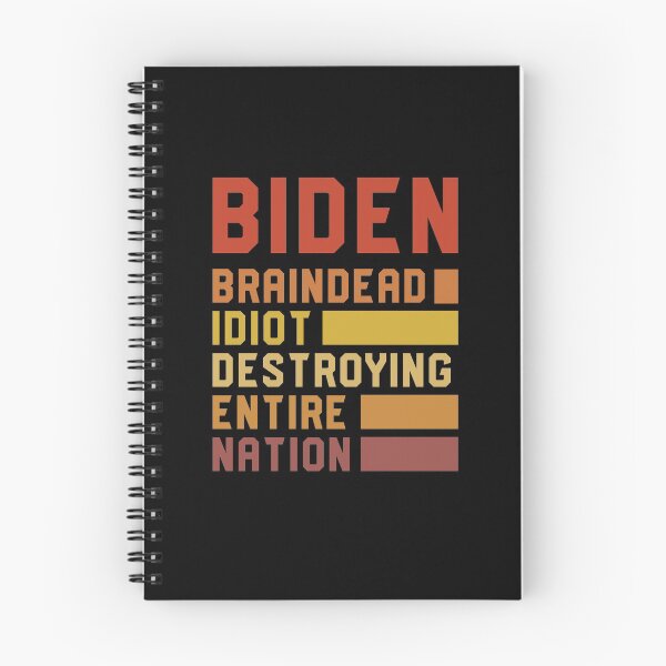 Item preview, Braindead Idiot Destroying Entire Nation Shirt, Anti Biden T Shirt, Politics Shirt Republicans Voter Anti Joe Biden T-Shirt designed and sold by aymob.