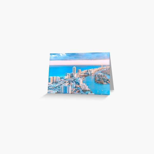 Item preview, Miami City, Florida designed and sold by Sofia-Draws.