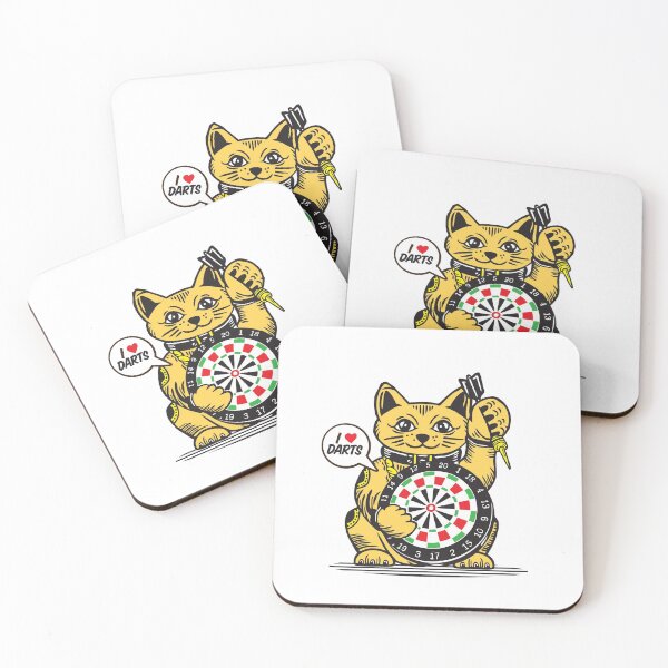 Item preview,  LUCKY Maneki Neko I LOVE DARTS designed and sold by Emil1993.