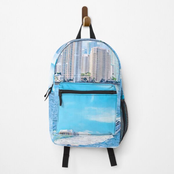 Item preview, Miami Skyline, Florida designed and sold by Sofia-Draws.