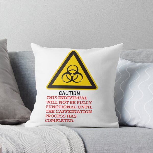 Item preview, caution , caffeination coffee lover  designed and sold by Pratyush1111.