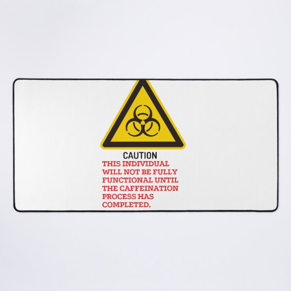 Item preview, caution , caffeination coffee lover designed and sold by Pratyush1111.