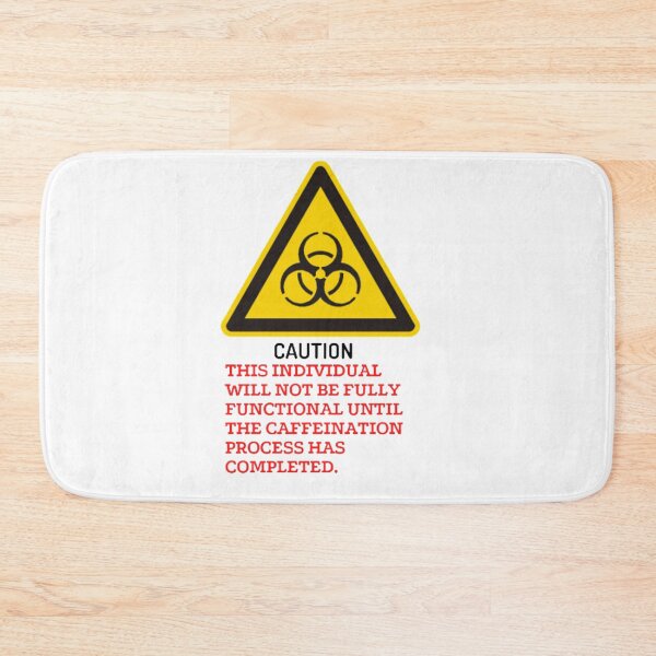 Item preview, caution , caffeination coffee lover  designed and sold by Pratyush1111.