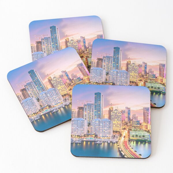 Item preview, Miami at Night designed and sold by Sofia-Draws.