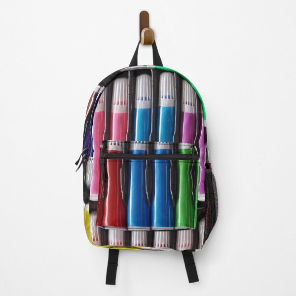 Item preview, brightly coloured felt-tip pens with white caps designed and sold by mister-john.