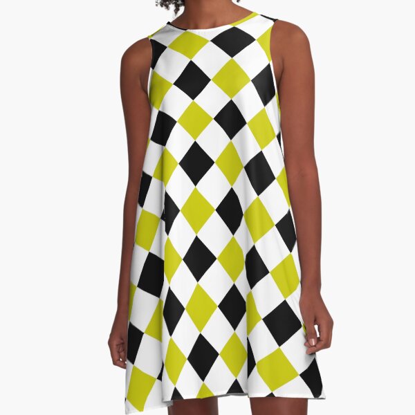 Diamond Pattern #1 A-Line Dress