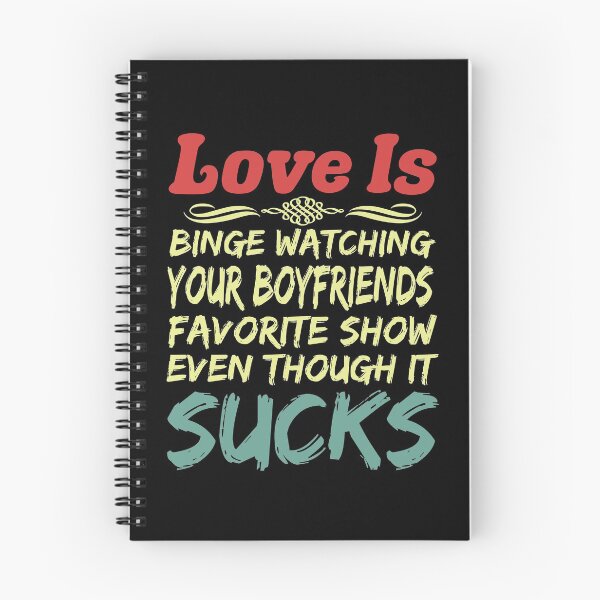 Item preview, Love Is Funny Sarcastic Binge Watch TV Programs That Suck designed and sold by CharJens.