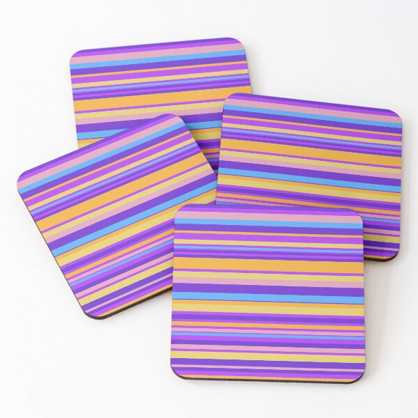 Item preview, Vibrant Stripes designed and sold by AleksaDesignMTL.
