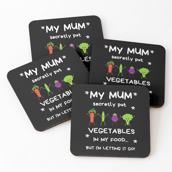 Item preview, My Mom Secretly Put Vegetables In My Food | Funny designed and sold by Einstein12345.