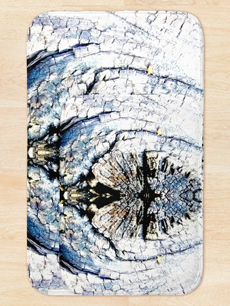 Thumbnail 5 of 6, Bath Mat, wolf tree designed and sold by InfinitePathArt.