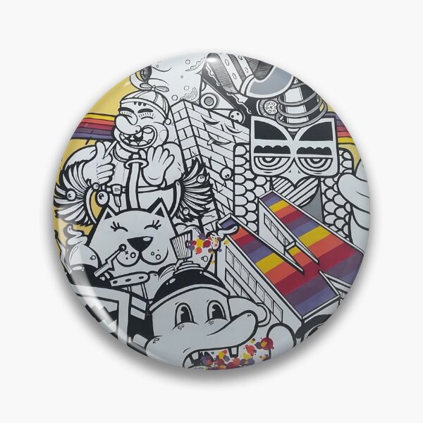 Item preview, Colourful Doodle Sticker and Phone Case designed and sold by KisDes.